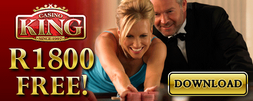 Play in rands at Casino King
