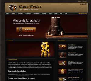 Get a piece of the action at Cake Poker.