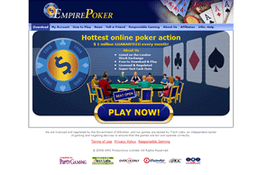 Play Online Poker at Empire Poker.