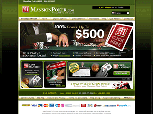Click here to Plat at Mansion Poker.