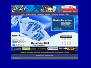 Visit the Virtual City Poker Website today.