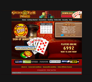 Visit Golden Tiger Poker today.